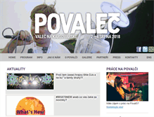 Tablet Screenshot of povalec.cz